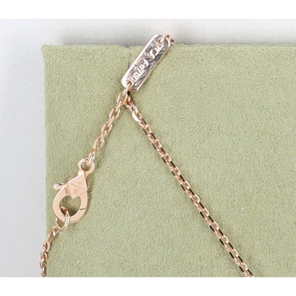 Van Cleef & Arpels Vintage Alhambra Necklace 2023 Holiday Pendant Grey 18K - Picture 7 of 8